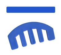 Accessori professionali per violino Sordina Per Violino In Gomma Da 10 Pezzi Per Parti Di Violino A 5 Poli Per Violino 1/2-3/4 (Color : Blue)