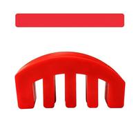 Accessori professionali per violino Sordina Per Violino In Gomma Da 10 Pezzi Per Parti Di Violino A 5 Poli Per Violino 1/2-3/4 (Color : Red)