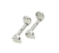 Accessori Professionali Violino Accessorio Per Vite Per Mentoniera Per Violino Morsetto Per Mentoniera In Metallo Completamente Segmentato(Silver)