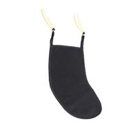 Accessori Professionali Violino Poggia Mento Per Violino In Cotone Nero Con Supporto Per Il Collo In Tessuto Morbido