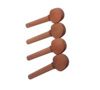 Accessori Professionali Violino Set Di 4 Piroli Per Violino In Legno Di Giuggiola Con Impugnatura Comoda Adatti Alla Maggior Parte Delle Misure