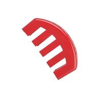 Accessori Professionali Violino Sordina In Gomma Morbida Per Violino Per Strumenti A Corda 4/4 3/4 E 1/2: Accessorio Di Ricambio Per Esercitarsi(Mute red)