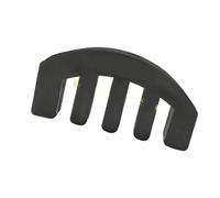 Accessori Professionali Violino Sordina Professionale Per Violino Con Impugnatura In Gomma Per Misure 4/4 E 3/4(Black)