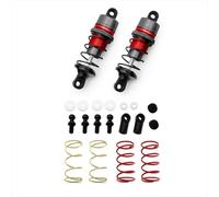 Accessori RC Compatibile Con 1/10 RC Auto Per Le Parti 1Pair Degli Accessori Di Modifica Dell'aggiornamento Per Corsa Dell'ammortizzatore Idraulico Del Metallo(Red)