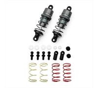 Accessori RC Compatibile Con 1/10 RC Auto Per Le Parti 1Pair Degli Accessori Di Modifica Dell'aggiornamento Per Corsa Dell'ammortizzatore Idraulico Del Metallo(Gray)