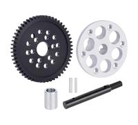 Accessori RC Compatibile Con Axial Per SCX10 II Per Vanquish VS4-10 1/10 Aggiornamento Per Auto RC Crawler Set Di Ingranaggi Cilindrici 56T 32P E Antisaltellamento