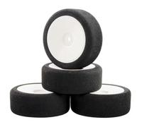 Accessori RC Compatibile Con HSP Per HPI 1/10 On-road RC Car 12mm Hex RC ForRacing Cars Accessori 4 Pezzi Set Per Racing Foam Tire Wheel Rim Set