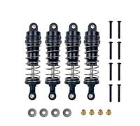 Accessori RC Compatibile Con MN MN86K 4WD G500 RC Crawler Cars Off Road Truck RC Parti Di Automobili 4 Pezzi Ammortizzatore In Metallo Ammortizzatore Accessorio Di Ricambio(Black)