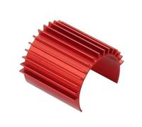 Accessori RC Compatibile Con MN Per HPI Per Wltoys 1/12 1/16 1/18 RC Auto Accessori Generali Dissipatore Di Calore Del Motore Per 370 380 Brushless Elettrico Spazzolato(Red)