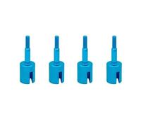 Accessori RC Compatibile Con Tamiya Per TT01 Per TT02 Per TT02B TT02D TT02E 1/10 RC Car Upgrades Parts 4 Pezzi Ruota In Metallo Asse Ruota Tazza