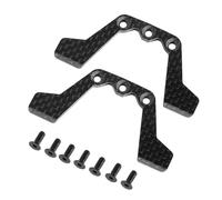 Accessori RC Compatibile Con Tamiya Per TT02 1/10 RC Car Upgrade Modifica Parti Accessori Piastra Di Cedimento Con Motivo In Fibra Di Carbonio
