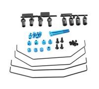 Accessori RC Compatibile Con Tamiya TD4 1/10 RC Car Upgrade Parts Accessories Kit Barra Stabilizzatrice Anteriore E Posteriore Set Stabilizzatore 22037
