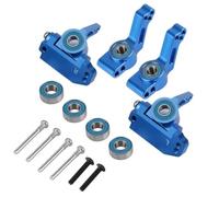 Accessori RC Compatibile Con Traxxas Per Slash Per Rustler 1/10 RC Car Parts Blocchi Sterzo Anteriori In Metallo Blocco Caster Supporti Per Mozzi Posteriori