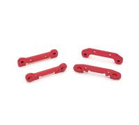 Accessori RC Compatibile Con Wltoys 1/12 124018 124019 144001 144010 1/14 RC Car Accessori 4 Pezzi Di Metallo Rinforzato Per Braccio Oscillante(Red)