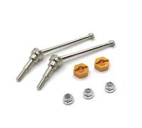 Accessori RC Compatibile Con Wltoys 1/12 12423 12427 12428 Telecomando Per Auto In Metallo Aggiornamento Accoppiatore Albero Di Trasmissione Anteriore(Yellow)