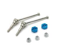 Accessori RC Compatibile Con Wltoys 1/12 12423 12427 12428 Telecomando Per Auto In Metallo Aggiornamento Accoppiatore Albero Di Trasmissione Anteriore(Blue)