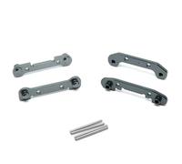 Accessori RC Compatibile Con Wltoys 124017 124019 124016 124018 144001 144002 RC Car Parti Migliorate Braccio Oscillante Rinforzato In Metallo(Gray)