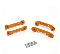 Accessori RC Compatibile Con Wltoys 124017 124019 124016 124018 144001 144002 RC Car Parti Migliorate Braccio Oscillante Rinforzato In Metallo(Yellow)