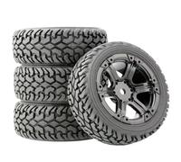 Accessori RC Compatibile Con WLtoys 144010 144001 124017 1/10 1/14 RC Car Upgrade Accessori Di Ricambio Ruote Allargate 75mm Upgrade Pneumatici Grandi