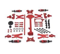 Accessori RC Compatibile Con WLtoys A949 A959 A969 A979 1/18 RC Accessori Per La Modifica Dell'auto Kit Di Parti Metalliche Albero Motore Ammortizzatore Asta Di Collegamento
