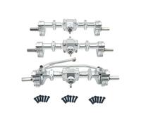 Accessori RC Compatibile Con WPL B16 B36 1/16 Rc Accessori Di Aggiornamento Dell'auto Parti Metallo S Assi Anteriori Mezzi E Posteriori Della Porta A Sei Ruote