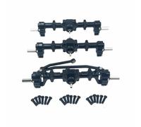 Accessori RC Compatibile Con WPL B16 B36 1/16 Rc Accessori Di Aggiornamento Dell'auto Parti Metallo S Assi Anteriori Mezzi E Posteriori Della Porta A Sei Ruote