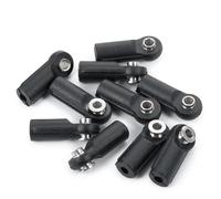 Accessori RC Per 1/10 Parti Di Auto Cingolate RC M4 In Plastica Nera Collegamento Sterzo Perno Collegamento Barra Estremità Larghezza Giunto Sferico Modifica Testa Accessori Auto
