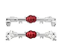 Accessori RC Per Absima Per Sherpa YK4081 4082 4083 1/8 Anteriore E Posteriore In Metallo Asse Custodia RC Auto Aggiornamento Pezzi Di Ricambio