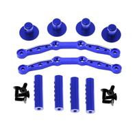 Accessori Rc Per Arrma 1/8 Per Mojave RC Car Body Post Mounts In Lega Di Alluminio Anteriore E Posteriore Shell Column Upgrade Parts Accessori Modificati(Blue)