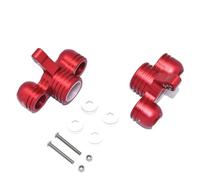 Accessori RC Per Arrma Per Kraton Per Outcast EXB 8S 1/5 Snodi Sterzo Anteriori In Metallo ARA330558 Ricambi Per Auto RC Monster Truck(Red)