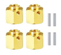 Accessori RC Per Axial Per SCX10 III Per AXI03007 AXI03004 Per Capra 1/10 RC Crawler Car Parts Adattatore Esteso Esagonale Per Mozzo Ruota In Ottone Da 5/6/8/9/10/12 Mm