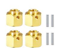 Accessori RC Per Axial Per SCX10 III Per AXI03007 AXI03004 Per Capra 1/10 RC Crawler Car Parts Adattatore Esteso Esagonale Per Mozzo Ruota In Ottone Da 5/6/8/9/10/12 Mm