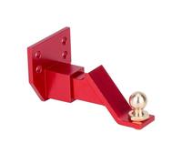 Accessori Rc Per Axial Per SCX10 Per TRX4 Per TRX6 Per D90 Aggiornamento Per 1/10 RC Crawler Car Parts 1 Pz CNC Alluminio RC Trailer Gancio Drop Hitch Ricevitore(Red)