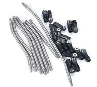 Accessori RC Per Axial Per Wraith 90018 90048 RR10 1/10 Sospensione In Metallo Sterzo Linkage Barra Di Collegamento Con Estremità Sferica RC Crawler Car Parts Accessori