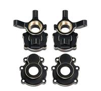 Accessori RC Per FMS FCX10 1/10 Snodo Dello Sterzo Alloggiamento Del Portale Interno Esterno Copertura Dell'asse Differenziale RC Crawler Parti Di Aggiornamento Auto Da Per Corsa(Front Set)