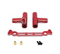 Accessori Rc Per FS Per ATOM SHARKS Leopard Per FOCUS 6S 1/8 Gruppo Sterzo Metallo RC Per Corse Per Carro Armato Parti Aggiornamento Per Auto Accessori(Red)