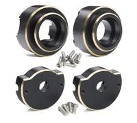 Accessori RC Per HD44 / Per Vanquish VS4-10 Assale In Metallo 1/10 Nero Ottone Assale Anteriore Posteriore Tubo Tappo Pesi RC Crawler Parte Di Aggiornamento(1set)