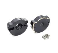Accessori RC Per HD44 / Per Vanquish VS4-10 Assale In Metallo 1/10 Nero Ottone Assale Anteriore Posteriore Tubo Tappo Pesi RC Crawler Parte Di Aggiornamento(Rear)
