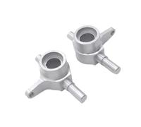 Accessori RC Per Mini-Q 1/28 Braccio Snodato Dello Sterzo In Metallo Tazza Dello Sterzo Anteriore RC Per Parti Di Modifica Dell'aggiornamento Dell'auto Da Per Corsa Drift(Silver)