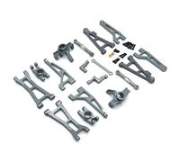 Accessori RC Per MJX 16207 16208 16209 16210 1/16 Kit Parti Aggiornamento Auto RC, Braccio Sospensione Anteriore Posteriore In Metallo, Barra Collegamento Dello Sterzo, Modifica