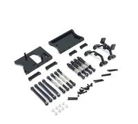 Accessori RC Per MN D90 Per MN98 Per MN99S 1/12 Metallo Per Telaio Tiranti Servo Supporto Ammortizzatore Trave Set RC Auto Aggiornamenti Parti(Black)