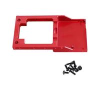 Accessori RC Per MN Per MN168 Per MN78 1/12 RC Car Scomparto Anteriore In Metallo Per Scheda Di Circuito Aggiornamento Trave Fissa Per Telaio(Red)