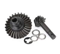Accessori RC Per SCX10 II 90046 90047 Per Axial AR44 Per Fimonda Portal Axle Pezzi Ricambio 1/10 Set Ingranaggi Conici Acciaio Temprato Metallo Parti Aggiornamento 24T/27T/30T/33T