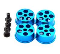 Accessori Rc Per Tamiya Per Mini 4wd Per L018 Per Ruote Di Diametro Medio Da 1/32 RC Parti Auto-fatti Auto-fatti Con Ruota Colorata Con Disco In Alluminio 1SET/lotto(Blue)