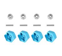Accessori Rc Per Tamiya Per TT01 Per TT-01 Per TT02 Per XV01 Per TB-04 Per WT-01N Per 1/10 RC Auto Parti Di Aggiornamento 4 Pz Metallo 12 MM Ruota Adattatore Esagonale