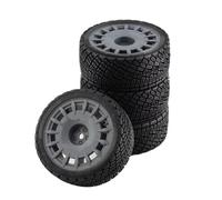Accessori RC Per Tamiya Per TT01 Per TT02 XV01 Per HPI 1/10 4 PZ RC Per Pneumatici Per Auto Da Per Corsa Pneumatici Su Per Strada Cerchioni RC Auto Aggiornamenti Parti(Gray)