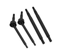 Accessori Rc Per Traxxas Per TRX-4M Per Land Per Rover Per Defender Per Cavallo Per Plus Hard Cvd Dog Bone 1/18 Rc Auto 4 Pezzi Albero Di Trasmissione(Black)
