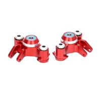Accessori RC Per Traxxas Slayer Per Summit Per Revo 1/10 Anteriore E Posteriore In Lega Blocco Sterzo Snodo Supporto Per Asse Cuscinetto Accessori Per Auto RC(Red)
