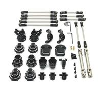 Accessori RC Per WLtoys 104006 104010 104020 104026 1/10 Coperture Assali Anteriori E Posteriori Tazza Barra Dello Sterzo C Connettori Sedili Alberi Di Trasmissione Ricambi Auto RC(Black)
