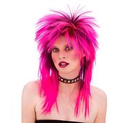 1980s Punk Rocker Parrucca Donna Uomo 80s Costume Punk Parrucca